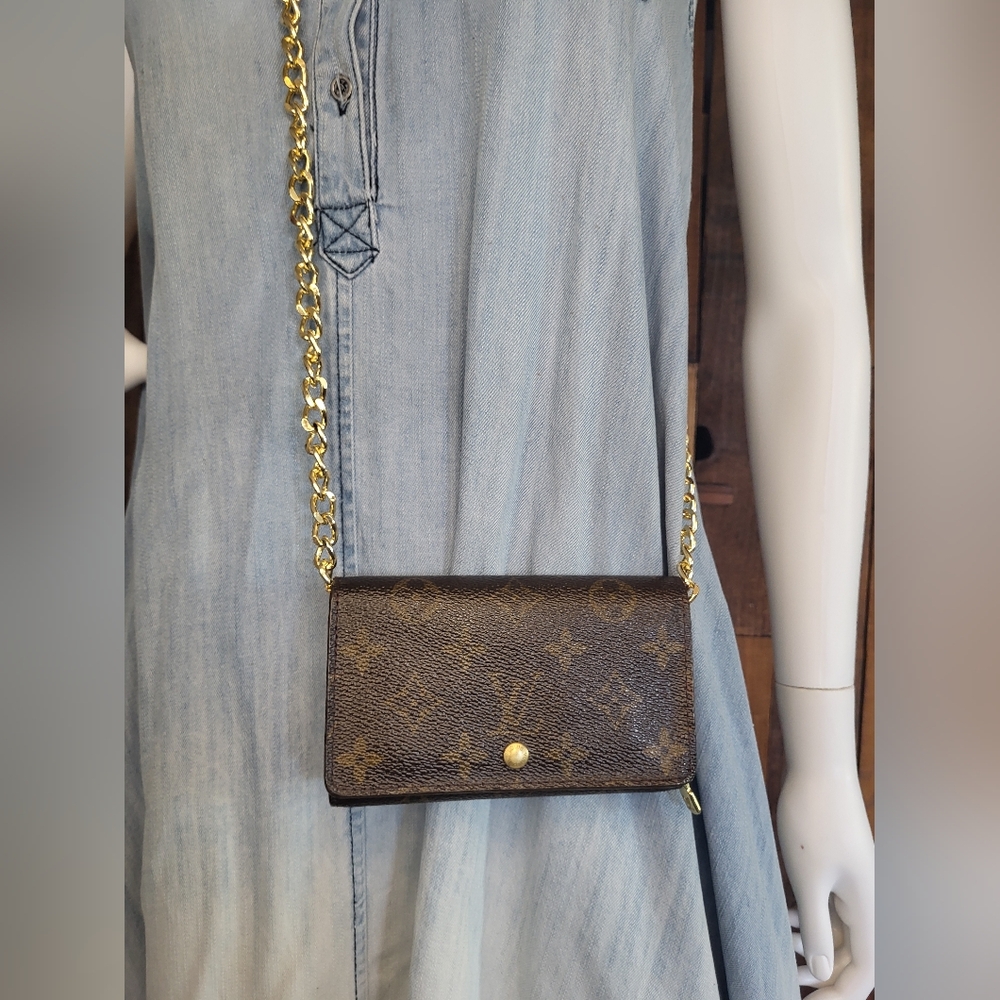 Louis Vuitton Monogram Porte-Monnaie Tresor Wallet